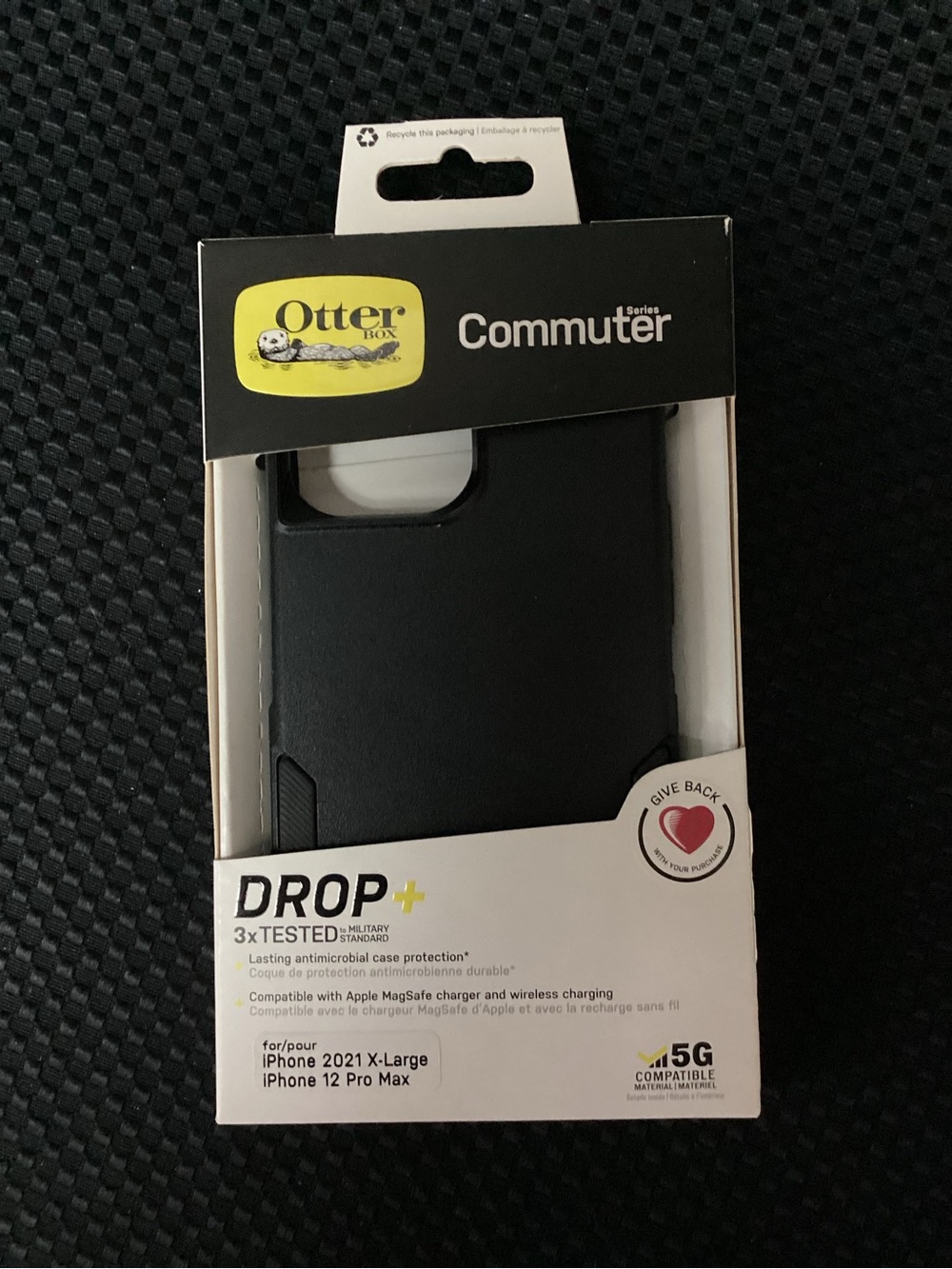 OtterBox Commuter Series Black iPhone 12 Pro Max / 2021 X-Large Case